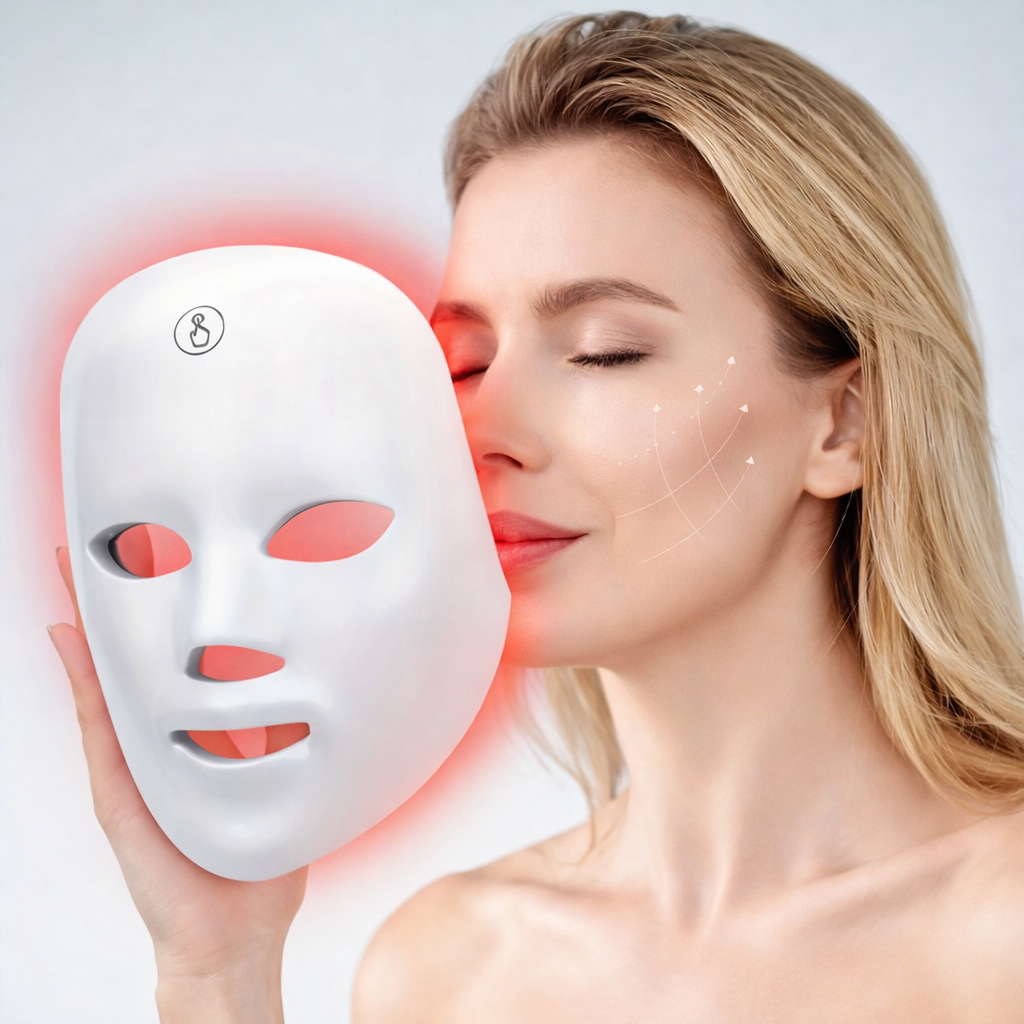 Máscara facial LED